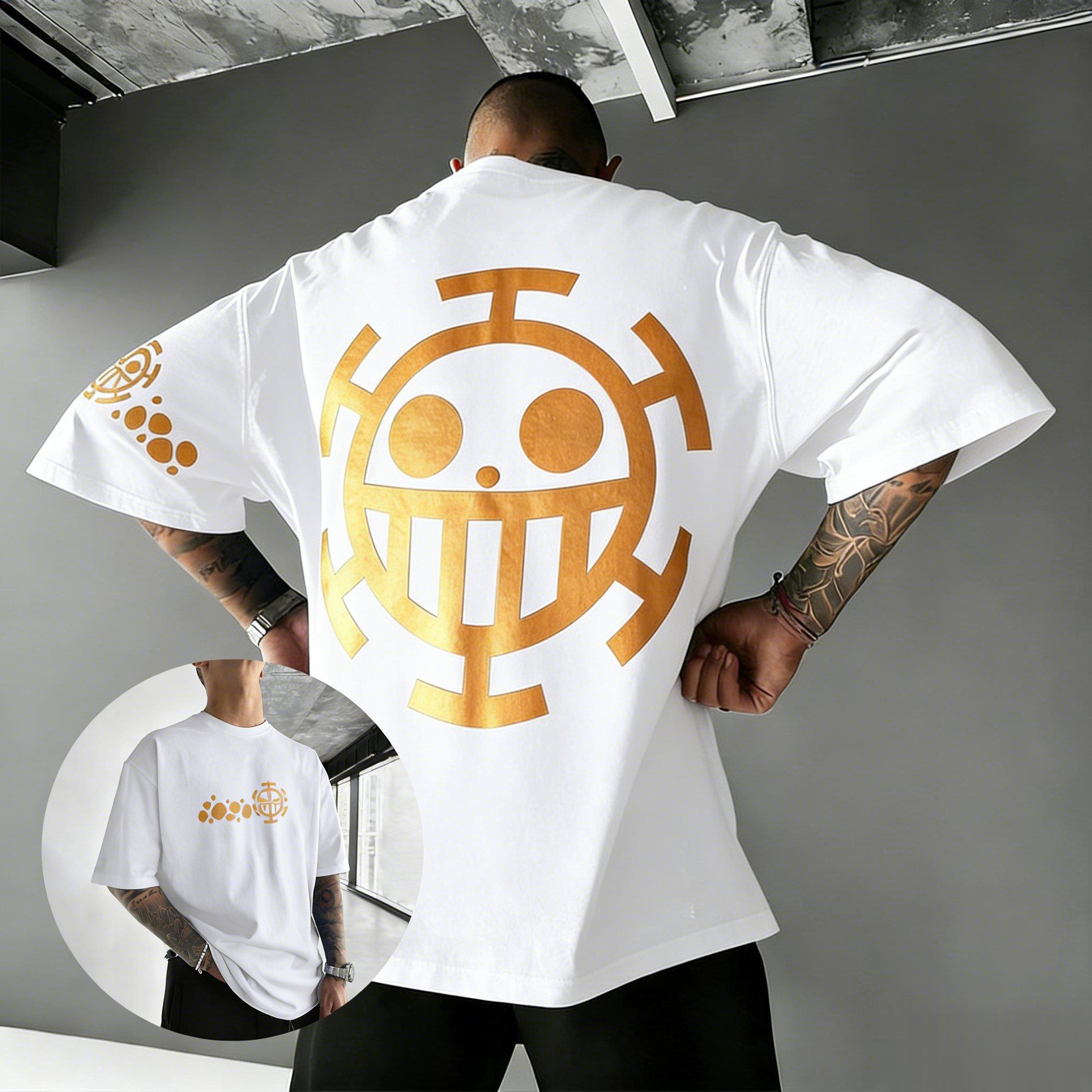 One Piece T-Shirt Men Summer Heart Pirates Gold Jolly Roger Graphic Short Sleeve Oversized Streetwear Loose Fit Anime Fan Top S разноцветный
One Piece T-Shirt Men Summer Heart Pirates Gold Jolly Roger Graphic Short Sleeve Oversized Streetwear Loose Fit Anime Fan Top S разноцветный