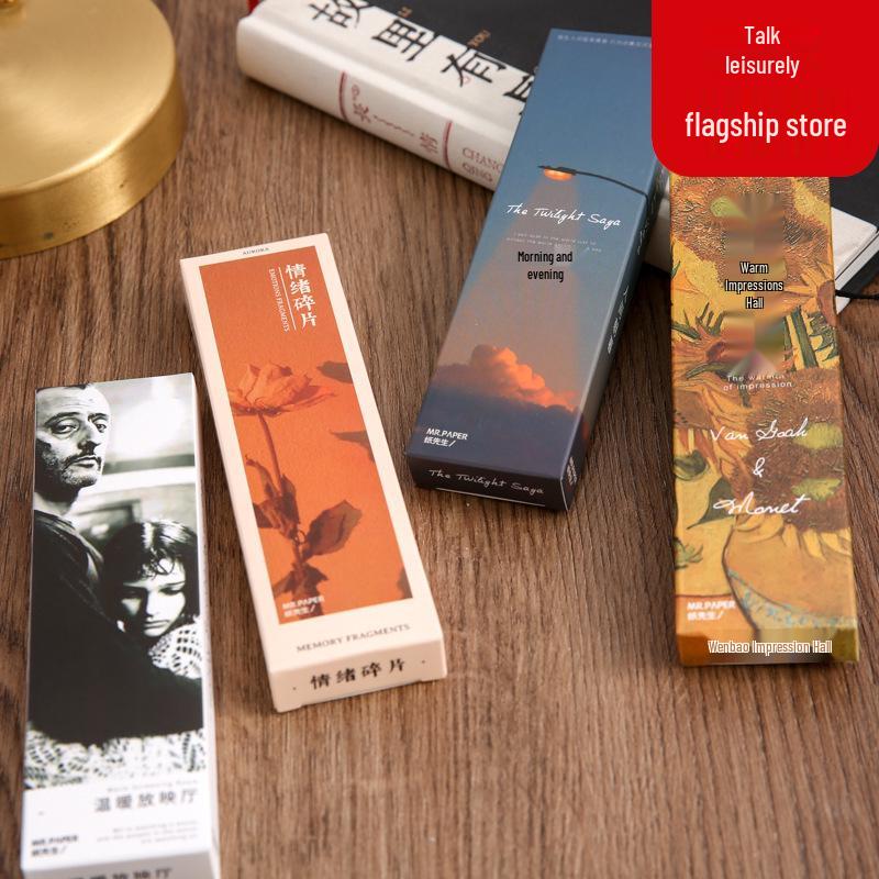 Mr. Paper Warm Series Decorative Bookmarks - 4 Styles, DIY Message Cards for Planners & Gifts Human Dawn and Dusk
Mr. Paper Warm Series Decorative Bookmarks - 4 Styles, DIY Message Cards for Planners & Gifts Human Dawn and Dusk