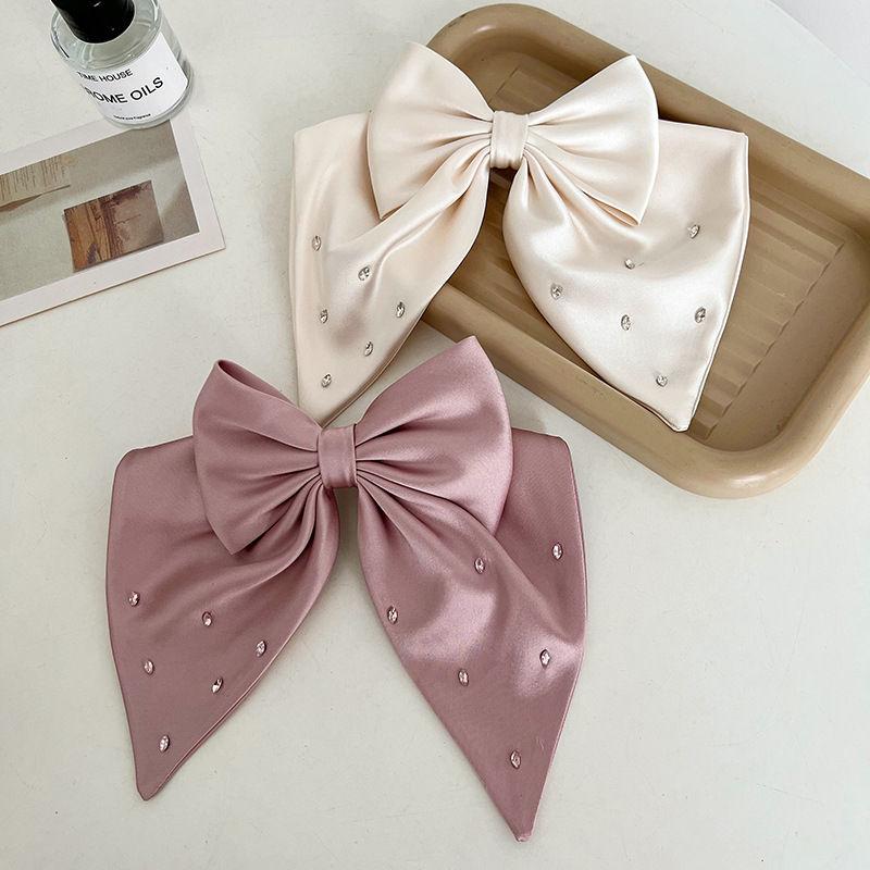 Весенний зажим, горизонтальный зажим, бант, аксессуары для волос, заколки со стразами, женский головной убор, мода
Весенний зажим, горизонтальный зажим, бант, аксессуары для волос, заколки со стразами, женский головной убор, мода