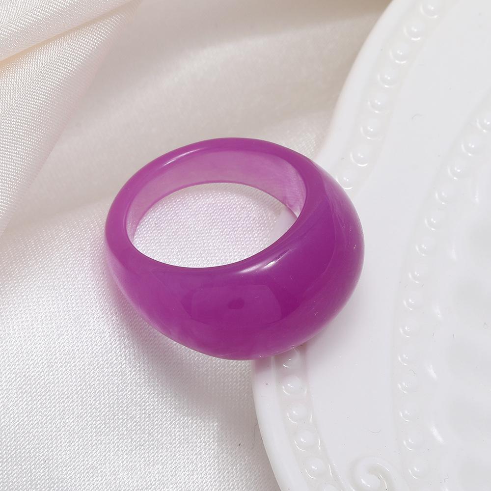 Korean ins jewelry retro color resin ring men s geometric average size simple trend, index finger ring spot фиолетовый
Korean ins jewelry retro color resin ring men s geometric average size simple trend, index finger ring spot фиолетовый