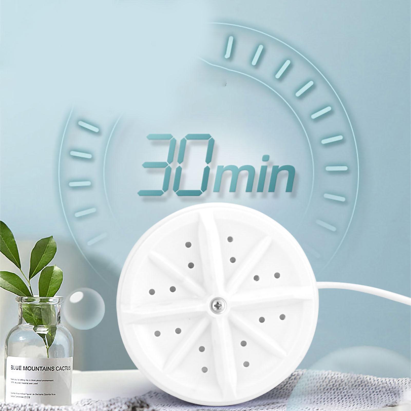 Mini Ultrasonic Turbine Washing Machine Portable Bubble Rotation Washing Machine for Dormitory White белый
Mini Ultrasonic Turbine Washing Machine Portable Bubble Rotation Washing Machine for Dormitory White белый