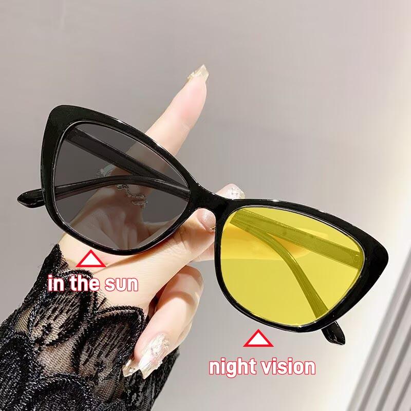 Blue Light Blocking Eye Protection Photochromic Night Vision Myopia Glasses Fashion High Quality Cat Eye Eyewear 0 To -4.0 -4.0 чорний
Blue Light Blocking Eye Protection Photochromic Night Vision Myopia Glasses Fashion High Quality Cat Eye Eyewear 0 To -4.0 -4.0 чорний