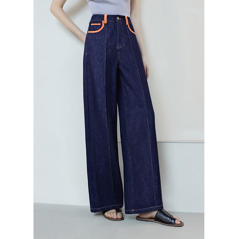 Lang*Order Women s Designer Color Block Denim Trousers, 2025 Autumn/Winter High Waist Slimming Wide Leg Pants S темно-синий
Lang*Order Women s Designer Color Block Denim Trousers, 2025 Autumn/Winter High Waist Slimming Wide Leg Pants S темно-синий