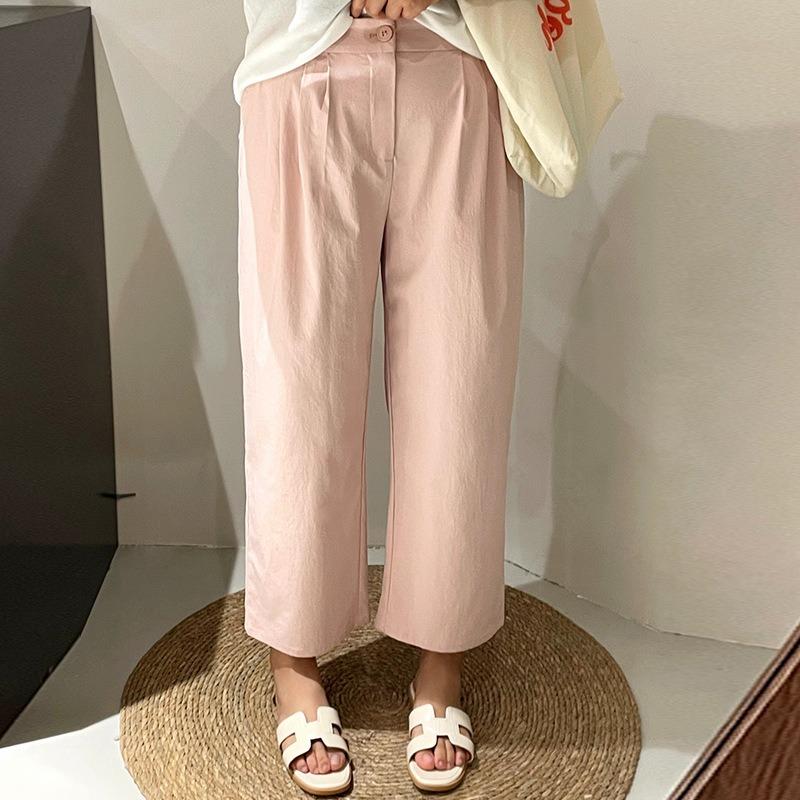 Women s Elastic Wide-leg Pants Summer High-waisted Slimming Straight-leg Pants with A Good Drape and Casual Pants 2XL
Women s Elastic Wide-leg Pants Summer High-waisted Slimming Straight-leg Pants with A Good Drape and Casual Pants 2XL