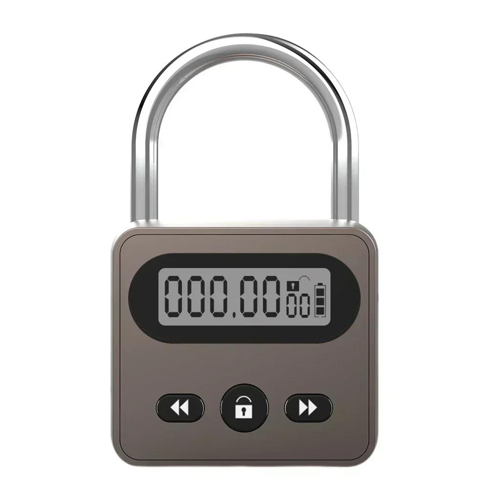 1pc Timing Padlock Metal Timer Lock LCD Display Multi Function Electronic Time 999 Hour Timing Anti-addiction Electronic Lock коричневый
1pc Timing Padlock Metal Timer Lock LCD Display Multi Function Electronic Time 999 Hour Timing Anti-addiction Electronic Lock коричневый