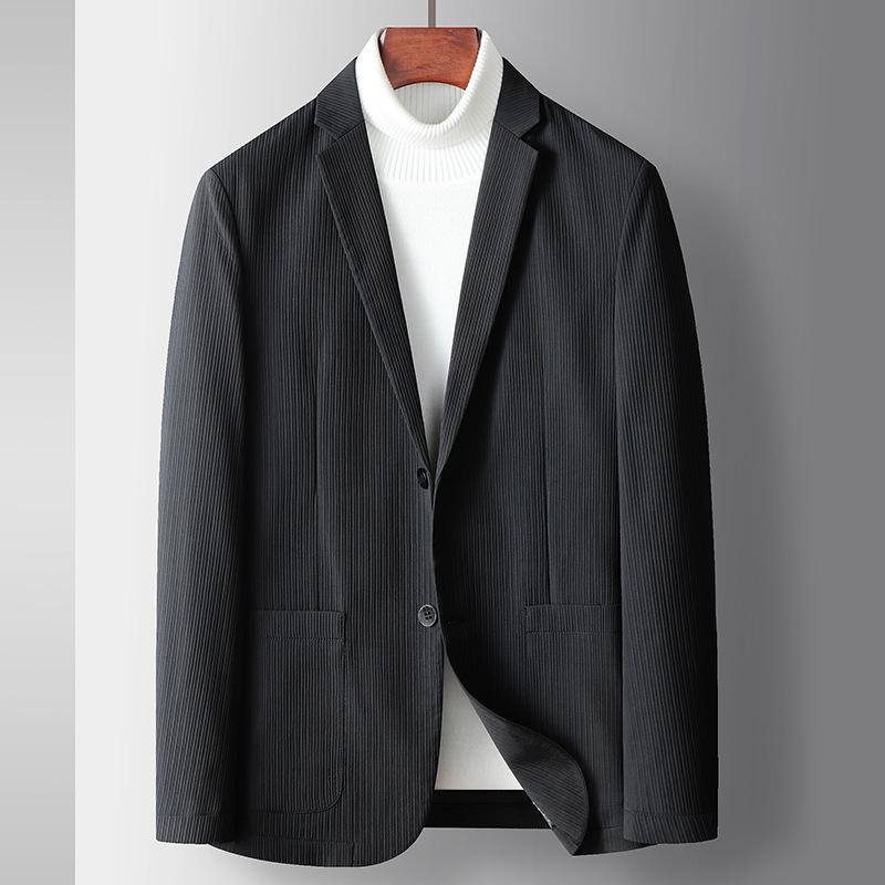 Autumn and Winter Light Luxury Business Single West Middle-aged and Young People Solid Color Micro-elastic Suit Jacket 190 чорний
Autumn and Winter Light Luxury Business Single West Middle-aged and Young People Solid Color Micro-elastic Suit Jacket 190 чорний