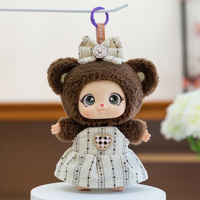 Милые плюшевые брелоки-рюкзаки второго поколения для девочек - Очаровательные кукольные подарки для детей 15cm
Милые плюшевые брелоки-рюкзаки второго поколения для девочек - Очаровательные кукольные подарки для детей 15cm