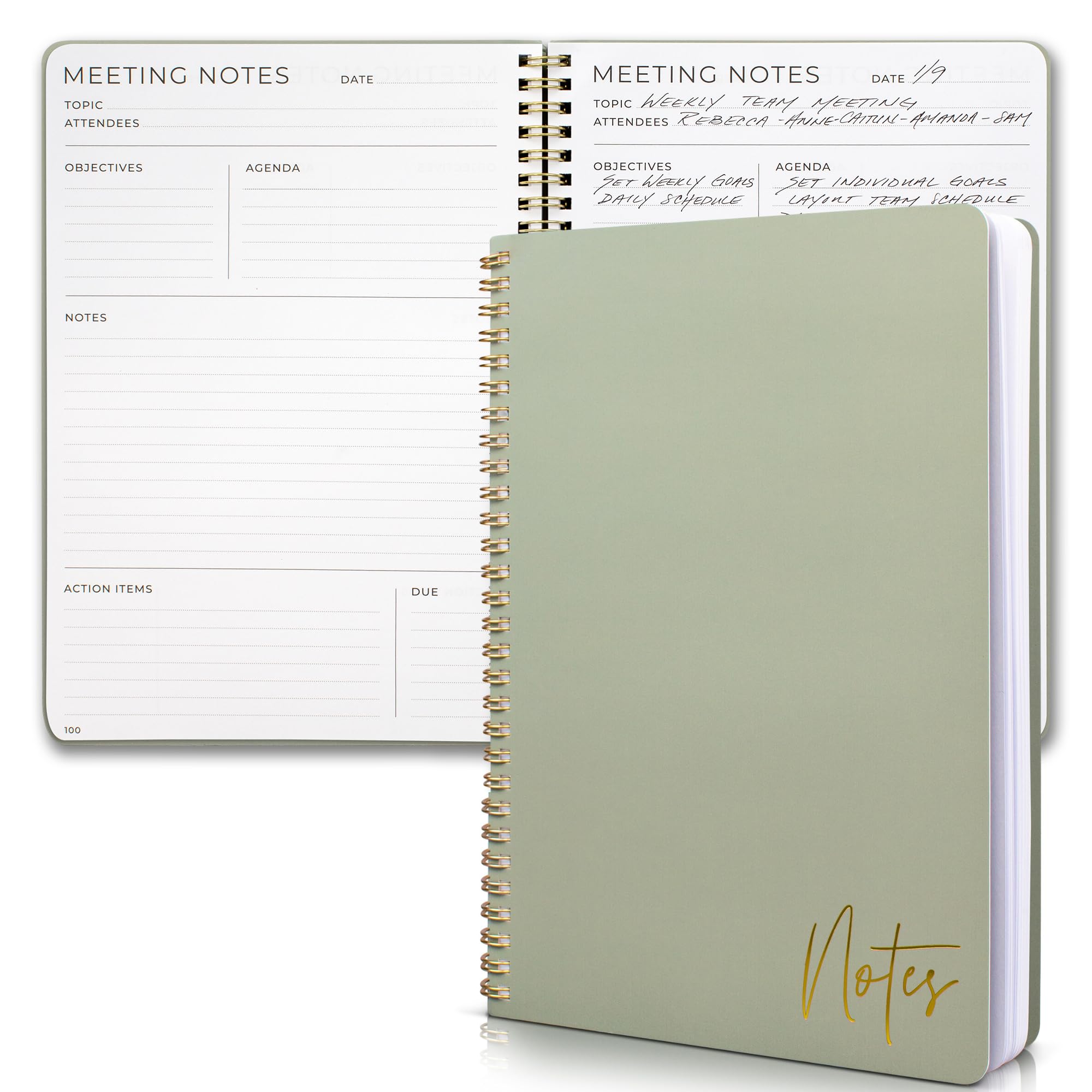 ZICOTO Beautiful Meeting Notebook for Organizing Your Work Take Notes and Stay on Track Perfect Office Planner Supplies for Women and Men Who зелёный
ZICOTO Beautiful Meeting Notebook for Organizing Your Work Take Notes and Stay on Track Perfect Office Planner Supplies for Women and Men Who зелёный