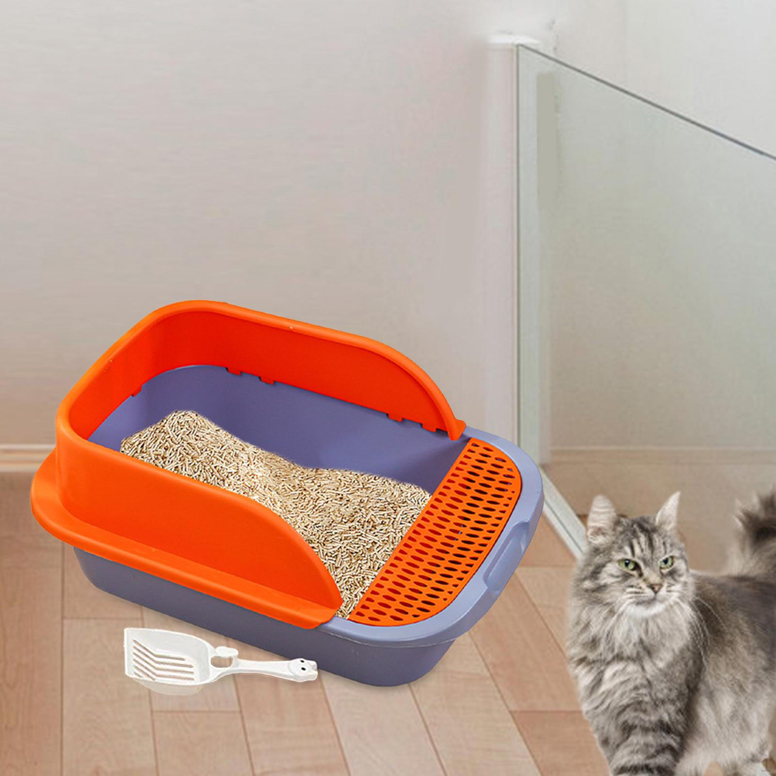 es with Splash And Litter Protection Large Scoop Profile Blue Orange Medium
es with Splash And Litter Protection Large Scoop Profile Blue Orange Medium