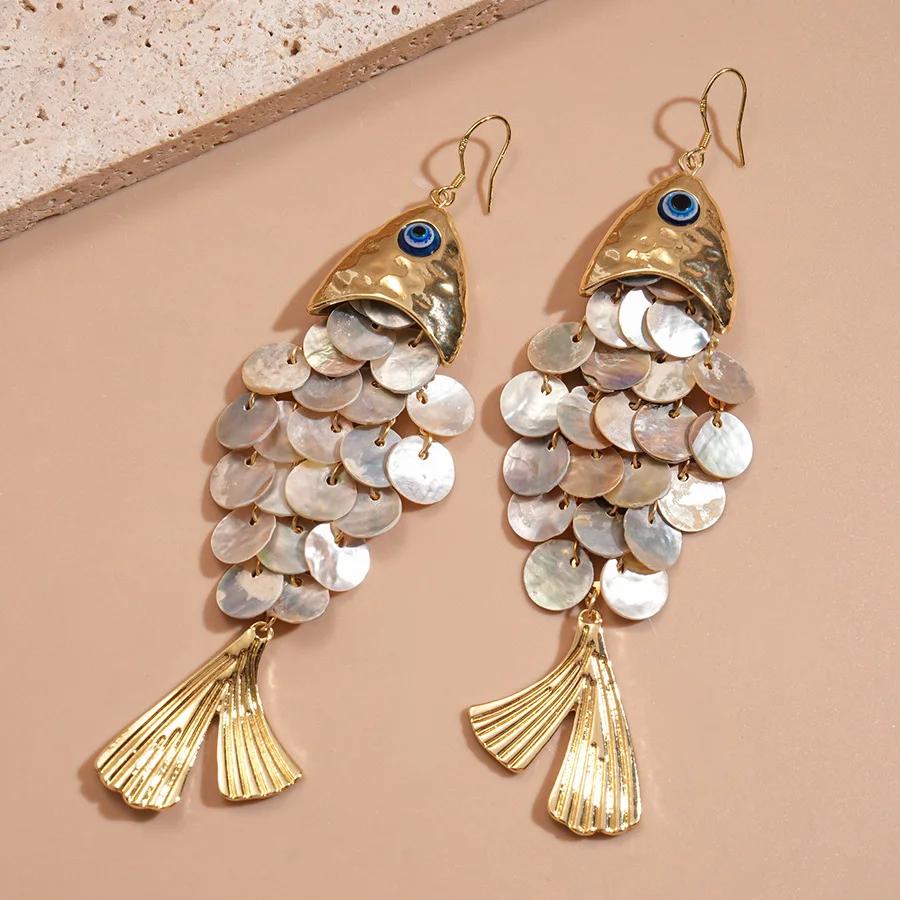 Elegant Adorable Fish-Shaped Tassel Hook Earrings for Women, Coastal Vacation Style with Exquisite Sophistication
Elegant Adorable Fish-Shaped Tassel Hook Earrings for Women, Coastal Vacation Style with Exquisite Sophistication