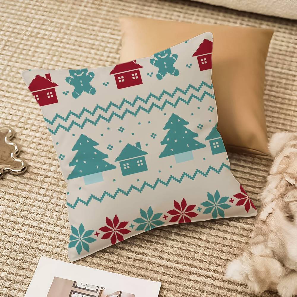 Christmas spirit Pillow Case Anti-dustmite Invisible zipper Sofa Bed 12x12Inch
Christmas spirit Pillow Case Anti-dustmite Invisible zipper Sofa Bed 12x12Inch