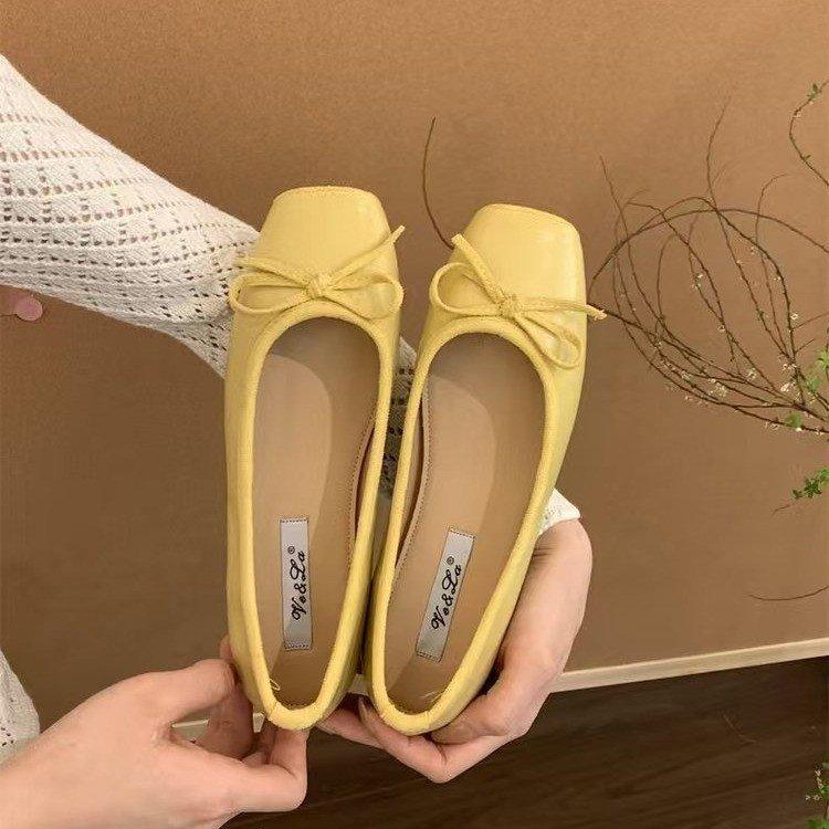 Французские туфли с квадратной головкой, плоским дном и неглубоким горлом, женские туфли Мэри Джейн на весну и лето 2025 года, новые женские туфли в стиле феи с бантом и мягкой подошвой 35 жёлтый
Французские туфли с квадратной головкой, плоским дном и неглубоким горлом, женские туфли Мэри Джейн на весну и лето 2025 года, новые женские туфли в стиле феи с бантом и мягкой подошвой 35 жёлтый