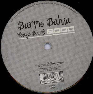 12-дюймовая пластинка BARRIO BAHIA - Venga Brazil 2000 BOMBA3000 DMD 1999 Германия Латинская Б/У
12-дюймовая пластинка BARRIO BAHIA - Venga Brazil 2000 BOMBA3000 DMD 1999 Германия Латинская Б/У