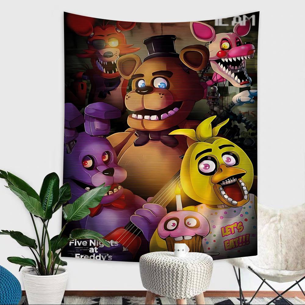 FFNAF FivenightsAtFreddys Anime Tapestry Art Science Fiction Room Home Decor Wall Art Decor 74x94cm(29x37in)
FFNAF FivenightsAtFreddys Anime Tapestry Art Science Fiction Room Home Decor Wall Art Decor 74x94cm(29x37in)