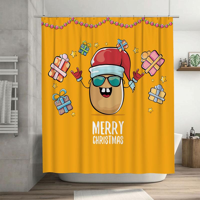 TU Christmas Shower Curtain Merry Xmas Holiday Decor Festive Bathroom Curtain Waterproof Holiday Home Decor Patterned Backdrop 90x180cm35x71in
TU Christmas Shower Curtain Merry Xmas Holiday Decor Festive Bathroom Curtain Waterproof Holiday Home Decor Patterned Backdrop 90x180cm35x71in