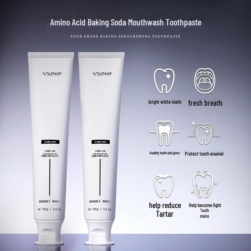 Hefengyu Baking Soda & Sea Salt Toothpaste
Hefengyu Baking Soda & Sea Salt Toothpaste