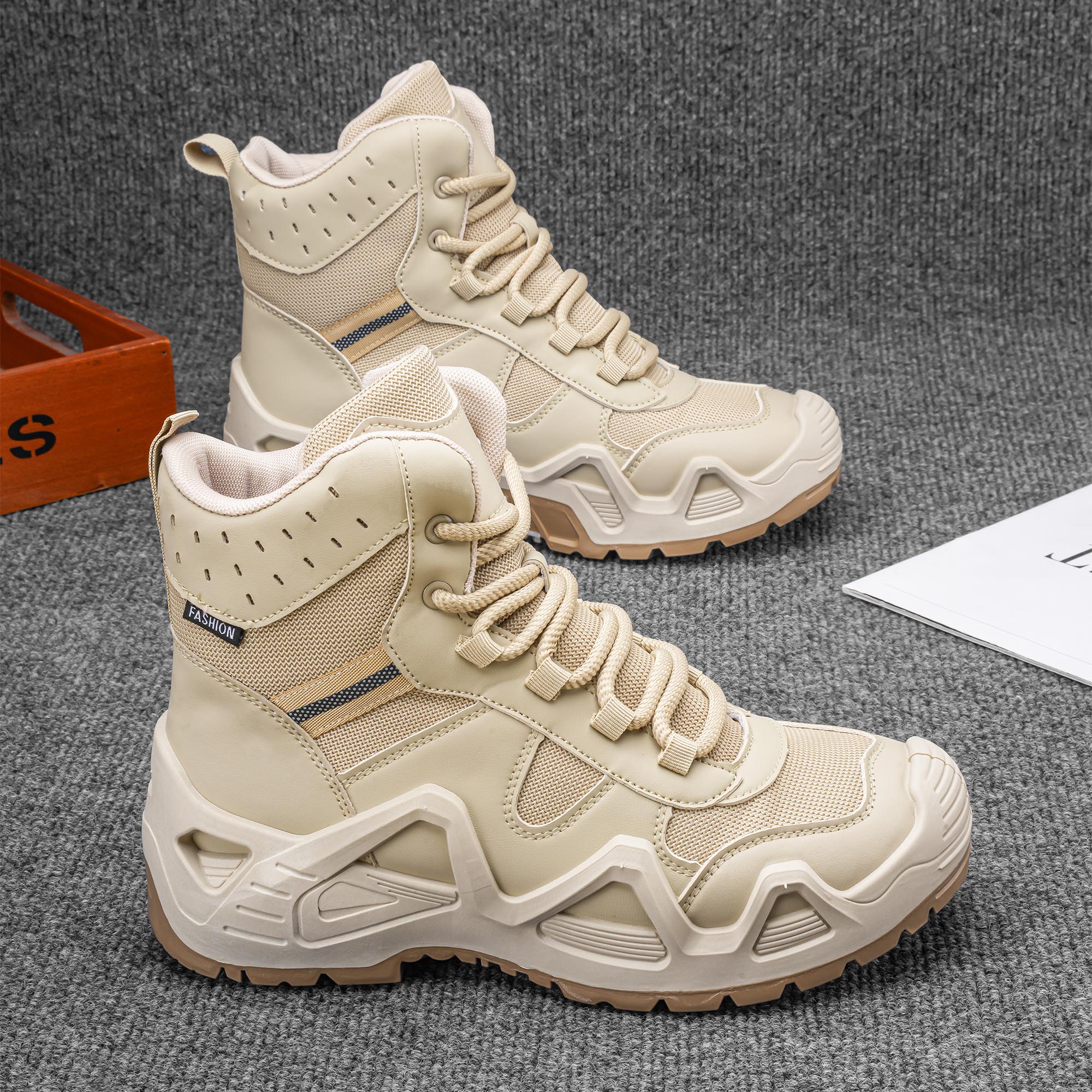 Men s High Top Boots, Hiking Boots, Anti Slip and Wear-resistant Retro Casual Fashion Men s Shoes, Outdoor Sports Shoes 39 верблюд
Men s High Top Boots, Hiking Boots, Anti Slip and Wear-resistant Retro Casual Fashion Men s Shoes, Outdoor Sports Shoes 39 верблюд