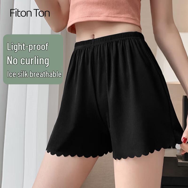 FitonTon Women s Ice Silk Safety Shorts XL (approx. 127-160 lbs)
FitonTon Women s Ice Silk Safety Shorts XL (approx. 127-160 lbs)