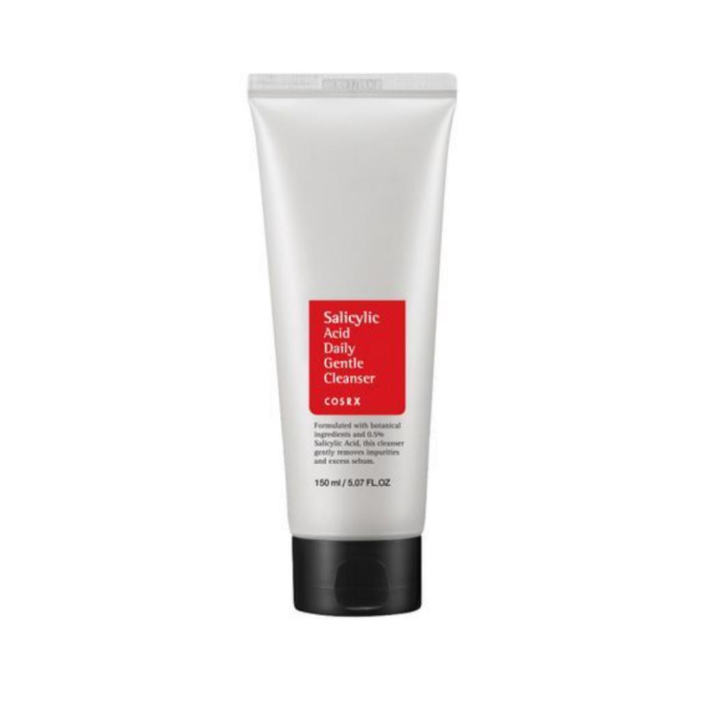 COSRX Salicylic Acid Daily Gentle Cleanser 150 ml – Oily & Combination Skin Exfoliating Cleanser
COSRX Salicylic Acid Daily Gentle Cleanser 150 ml – Oily & Combination Skin Exfoliating Cleanser