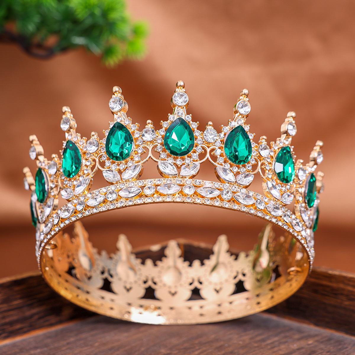 Halloween Round Crown Headdress Bride Wedding Dress Crown Accessories Birthday Hair Crown Heavy Industry Hair Accessories Hair Accessories
Halloween Round Crown Headdress Bride Wedding Dress Crown Accessories Birthday Hair Crown Heavy Industry Hair Accessories Hair Accessories
