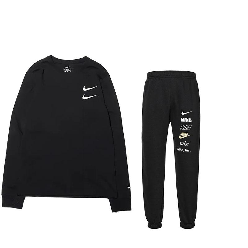 Nike Comfortable Simple Fashion Versatile Long Sleeve Top Outdoor Artistic Long Pants Casual Sports Suit Unisex suit DB6156-010+DX0796-010 S
Nike Comfortable Simple Fashion Versatile Long Sleeve Top Outdoor Artistic Long Pants Casual Sports Suit Unisex suit DB6156-010+DX0796-010 S
