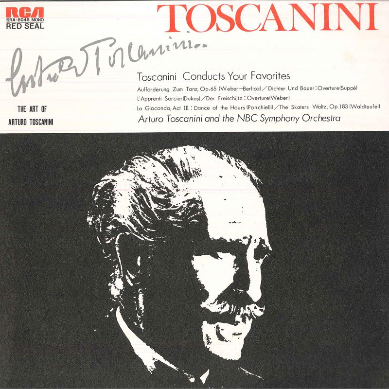 LP Record ARTURO TOSCANINI NBC SYMPHONY ORCH Toscanini Conducts Your Favorites A SRA8048 RCA RED SEAL 1973 Japan Classical Used
LP Record ARTURO TOSCANINI NBC SYMPHONY ORCH Toscanini Conducts Your Favorites A SRA8048 RCA RED SEAL 1973 Japan Classical Used