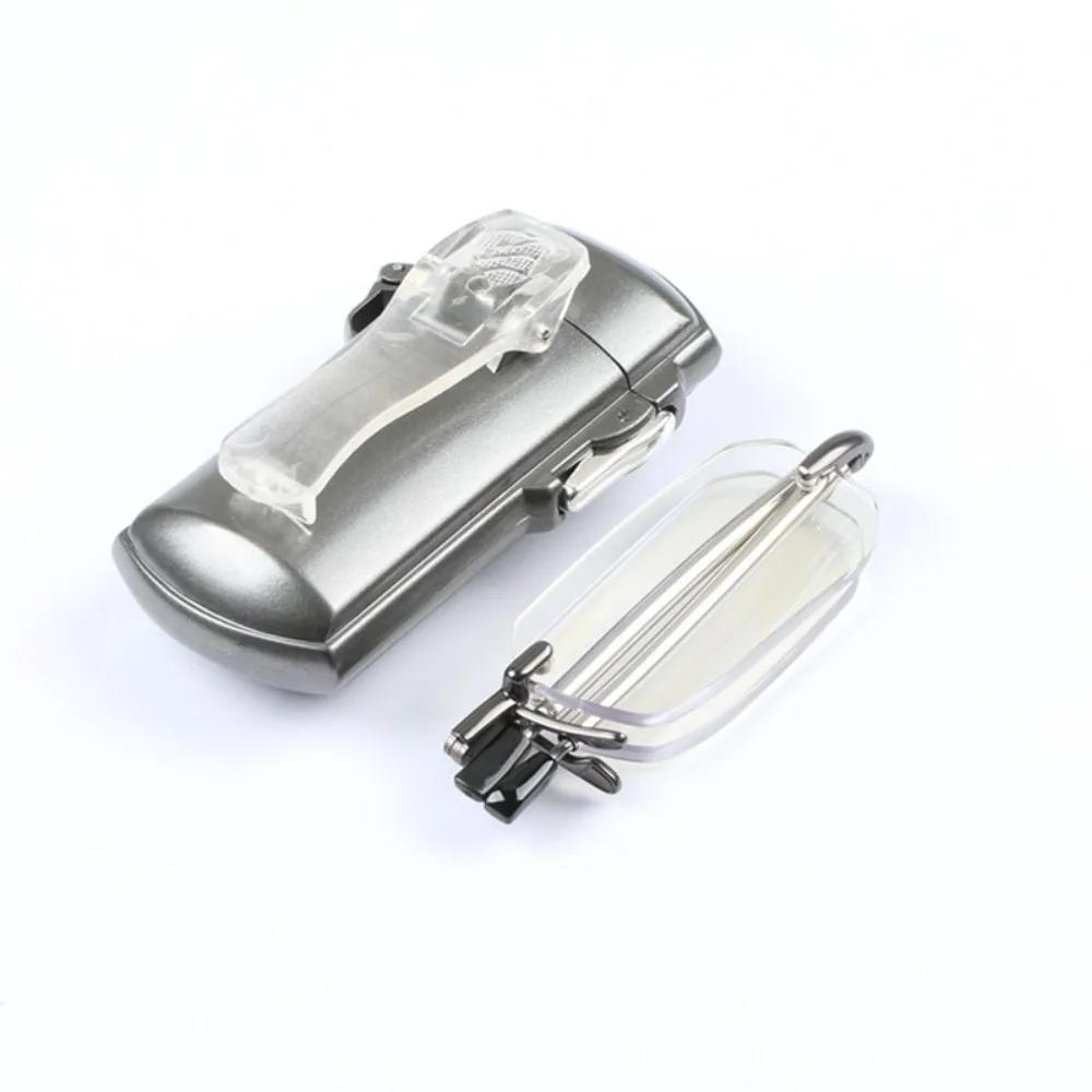 Портативные мини-складные очки для чтения без оправы для мужчин, регулируемые дужки, очки с футляром, зажимом для ремня, очки для пресбиопов для женщин +100 серебряный
Портативные мини-складные очки для чтения без оправы для мужчин, регулируемые дужки, очки с футляром, зажимом для ремня, очки для пресбиопов для женщин +100 серебряный