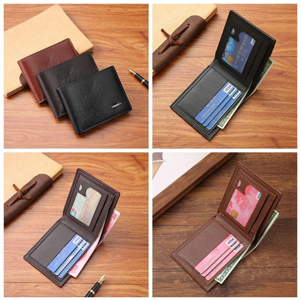Eagle Male Leather Purse PU Leather Men Coin Pocket Portable Men s Short Wallet Outdoor
Eagle Male Leather Purse PU Leather Men Coin Pocket Portable Men s Short Wallet Outdoor
