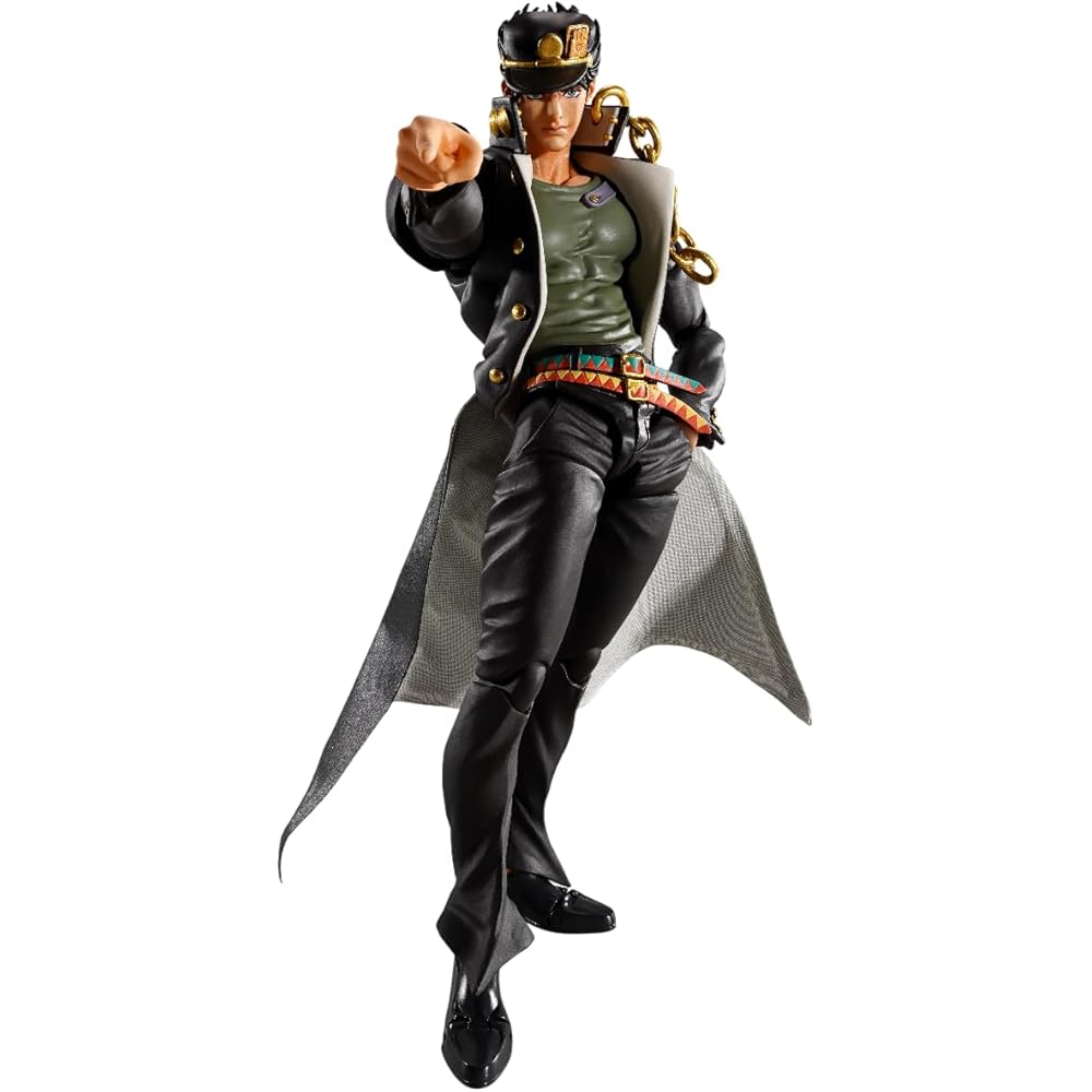 TAMASHII NATIONS S.H. Figuarts JoJo s Bizarre Adventure Jotaro Kujo 170mm PVC ABS Fabric Metal Painted Action Figure
TAMASHII NATIONS S.H. Figuarts JoJo s Bizarre Adventure Jotaro Kujo 170mm PVC ABS Fabric Metal Painted Action Figure