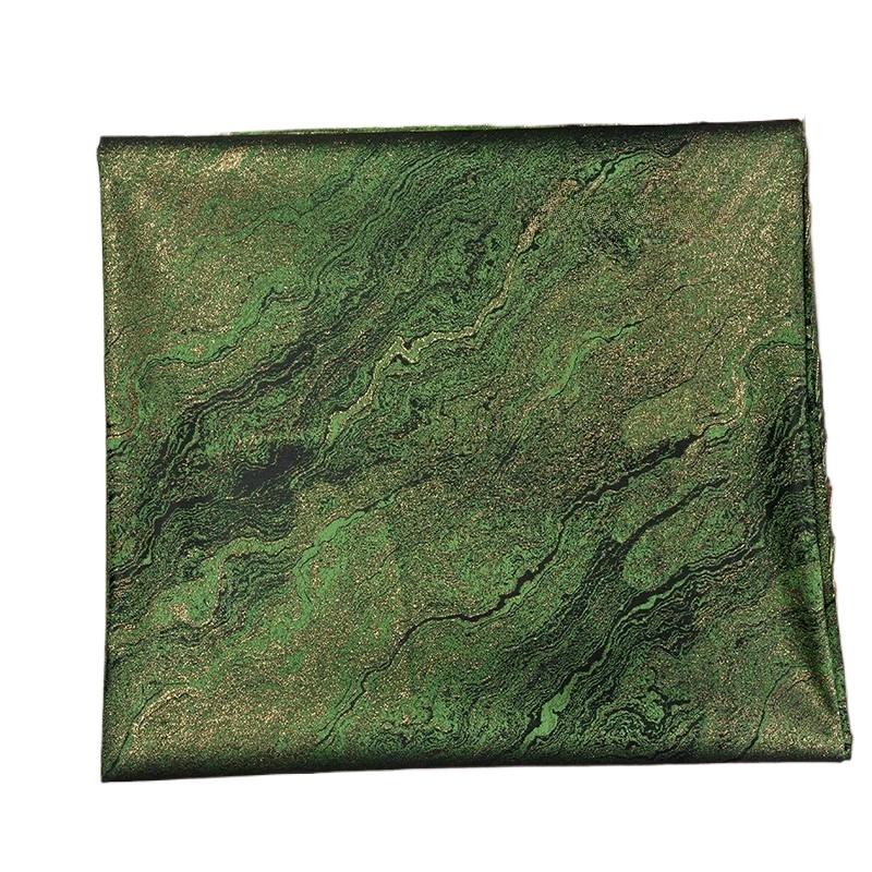 Seaweed Green Gold-plated Jacquard Satin Fabric for DIY Chinese-style Cheongsam Suit Skirt Clothing 100cmX150cm
Seaweed Green Gold-plated Jacquard Satin Fabric for DIY Chinese-style Cheongsam Suit Skirt Clothing 100cmX150cm