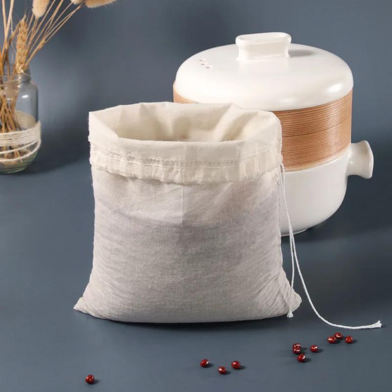 Natural Cotton Useful Things for Kitchen Gadgets Nut Milk Bag Unbleached Food Spin Dryer Home Kitchenware Tools Garden Reusable
Natural Cotton Useful Things for Kitchen Gadgets Nut Milk Bag Unbleached Food Spin Dryer Home Kitchenware Tools Garden Reusable