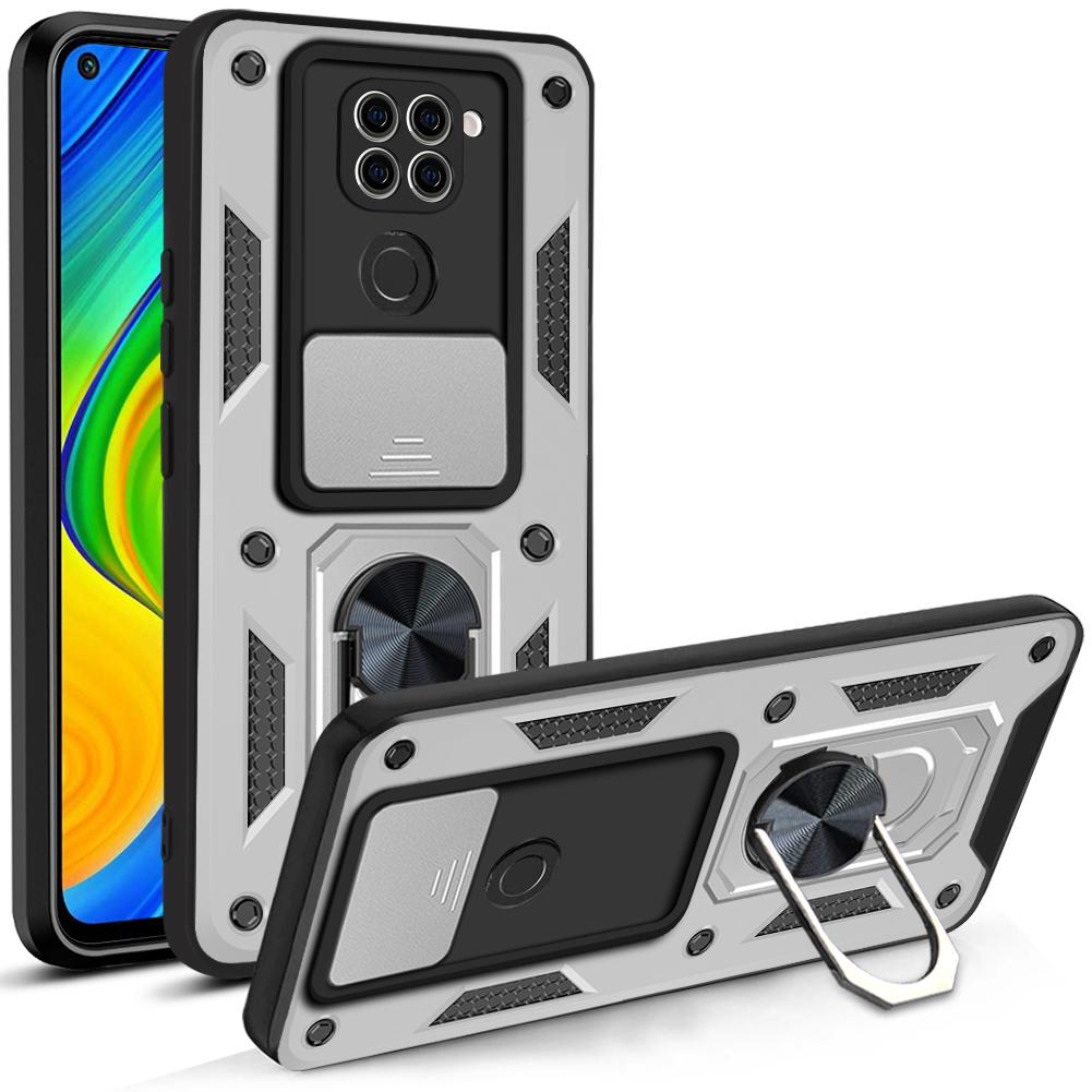 For Xiaomi Redmi Note 9 Case Redmi Note 9 4G Cover Magnetic Ring Holder Armor Phone Case Slide Camera Protect Back Cover Redmi Note 9 4G
For Xiaomi Redmi Note 9 Case Redmi Note 9 4G Cover Magnetic Ring Holder Armor Phone Case Slide Camera Protect Back Cover Redmi Note 9 4G
