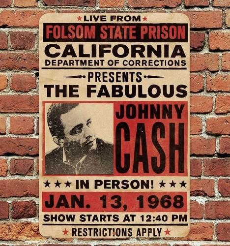 Johnny Cash Folsom State Prison Concert Metal Tin Sign aluminum 20x30cm
Johnny Cash Folsom State Prison Concert Metal Tin Sign aluminum 20x30cm