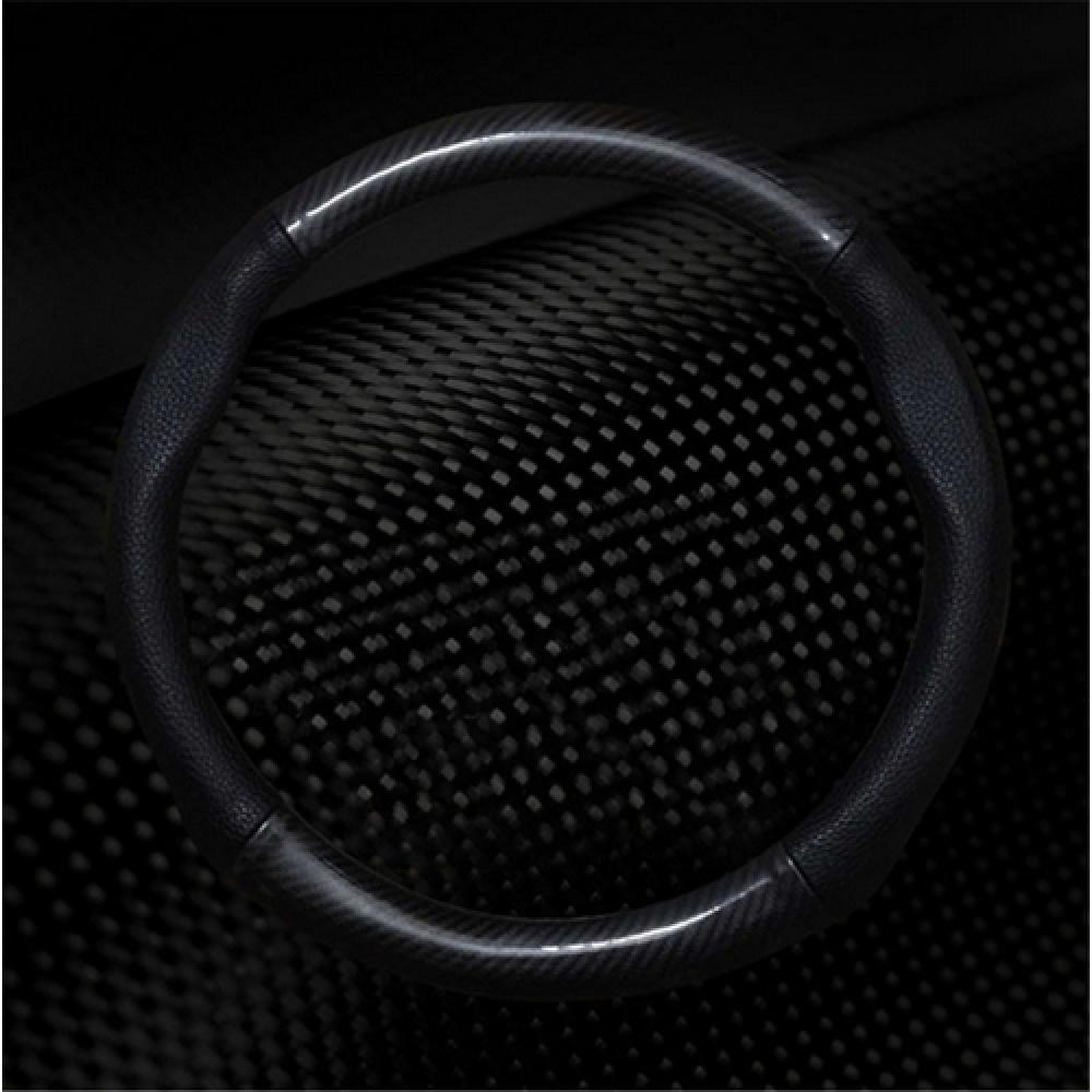 Carbon Fiber Leather Steering Wheel Cover For Car Suv Odorless 15 Inch
Carbon Fiber Leather Steering Wheel Cover For Car Suv Odorless 15 Inch