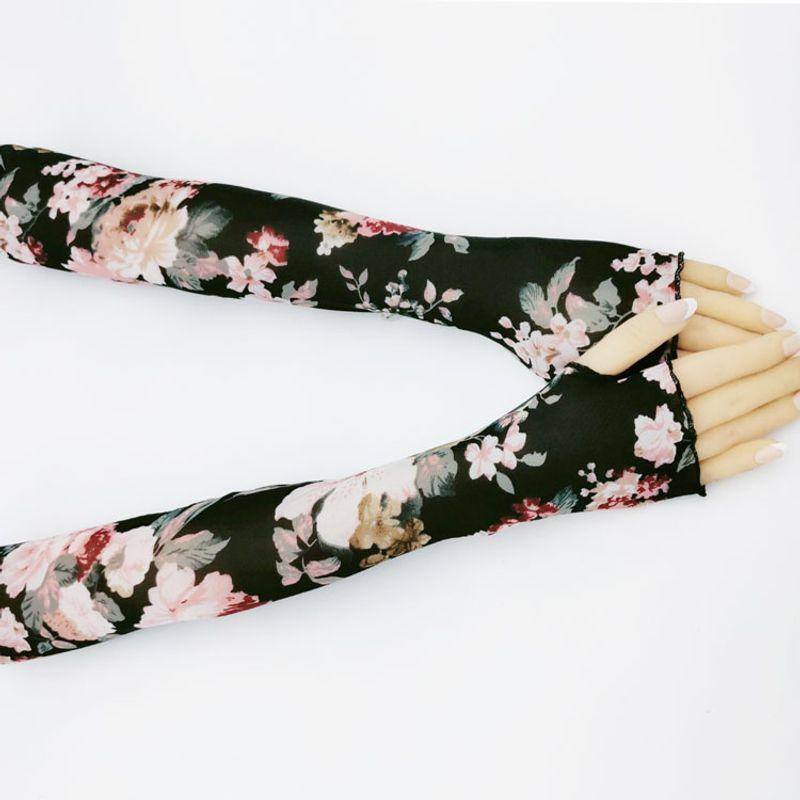 Солнцезащитные нарукавники женские эластичные сетчатые с цветочным принтом, защитные рукава для рук для вождения, защита от УФ-лучей, перчатки из ледяного шелка, дышащие, длинные Color One size
Солнцезащитные нарукавники женские эластичные сетчатые с цветочным принтом, защитные рукава для рук для вождения, защита от УФ-лучей, перчатки из ледяного шелка, дышащие, длинные Color One size