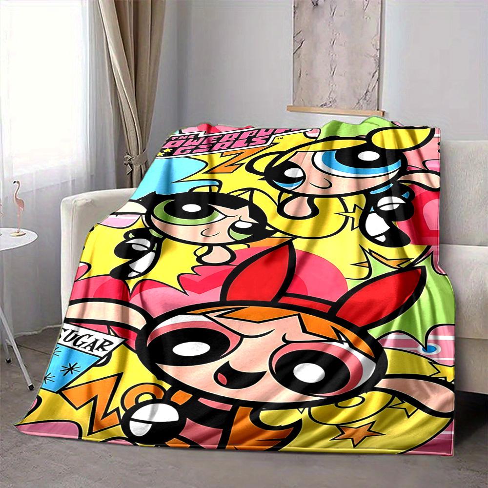 1pc Powerpuff Girls Flannel Throw Blanket Lightweight Soft Warm All Season Blanket for Sofa, Bed, Travel,L1029040 80x120cm
1pc Powerpuff Girls Flannel Throw Blanket Lightweight Soft Warm All Season Blanket for Sofa, Bed, Travel,L1029040 80x120cm