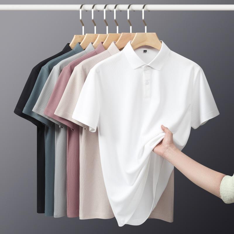 Summer High-End Short-Sleeved Men S Polo Shirt Lapel Light Business Loose Shirt 4XL світло-сірого кольору
Summer High-End Short-Sleeved Men S Polo Shirt Lapel Light Business Loose Shirt 4XL світло-сірого кольору