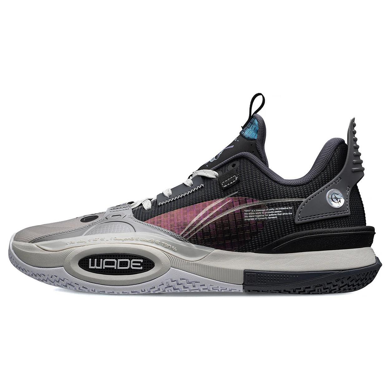 Li Ning Wade All City 10 X Glare We Are One Black Silver ABAS019-7 44
Li Ning Wade All City 10 X Glare We Are One Black Silver ABAS019-7 44