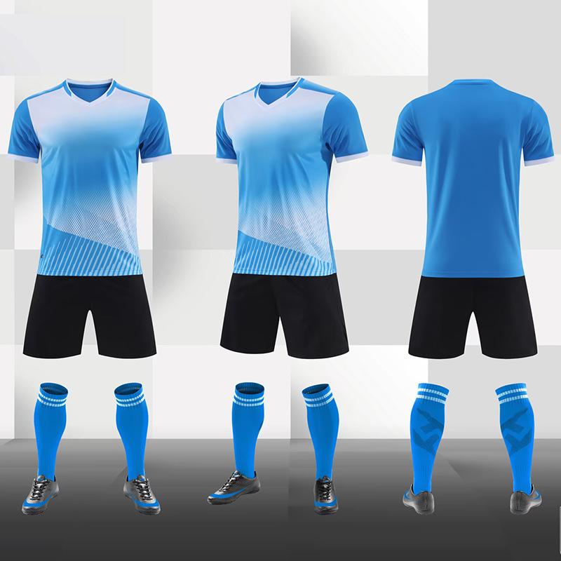 Football Jersey Suit Games Short-Sleeved Kindergarten Children S Training Jersey Competition Jersey Short-Sleeved Men And Women 4XL світло-синій колір
Football Jersey Suit Games Short-Sleeved Kindergarten Children S Training Jersey Competition Jersey Short-Sleeved Men And Women 4XL світло-синій колір