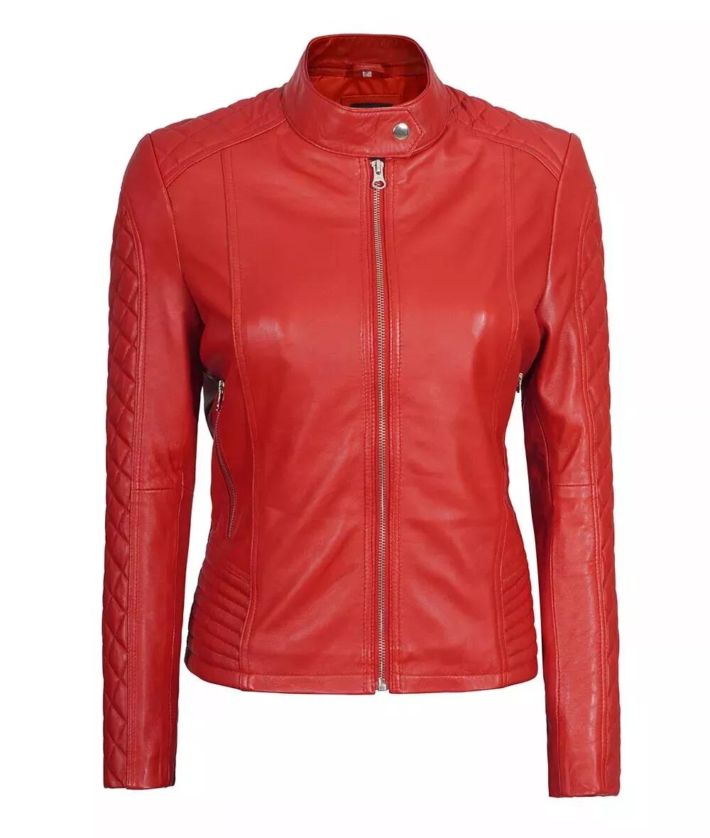 New Women Jacket Red Genuine Lambskin Leather Handmade Stylish Biker Motorcycle S червоний
New Women Jacket Red Genuine Lambskin Leather Handmade Stylish Biker Motorcycle S червоний