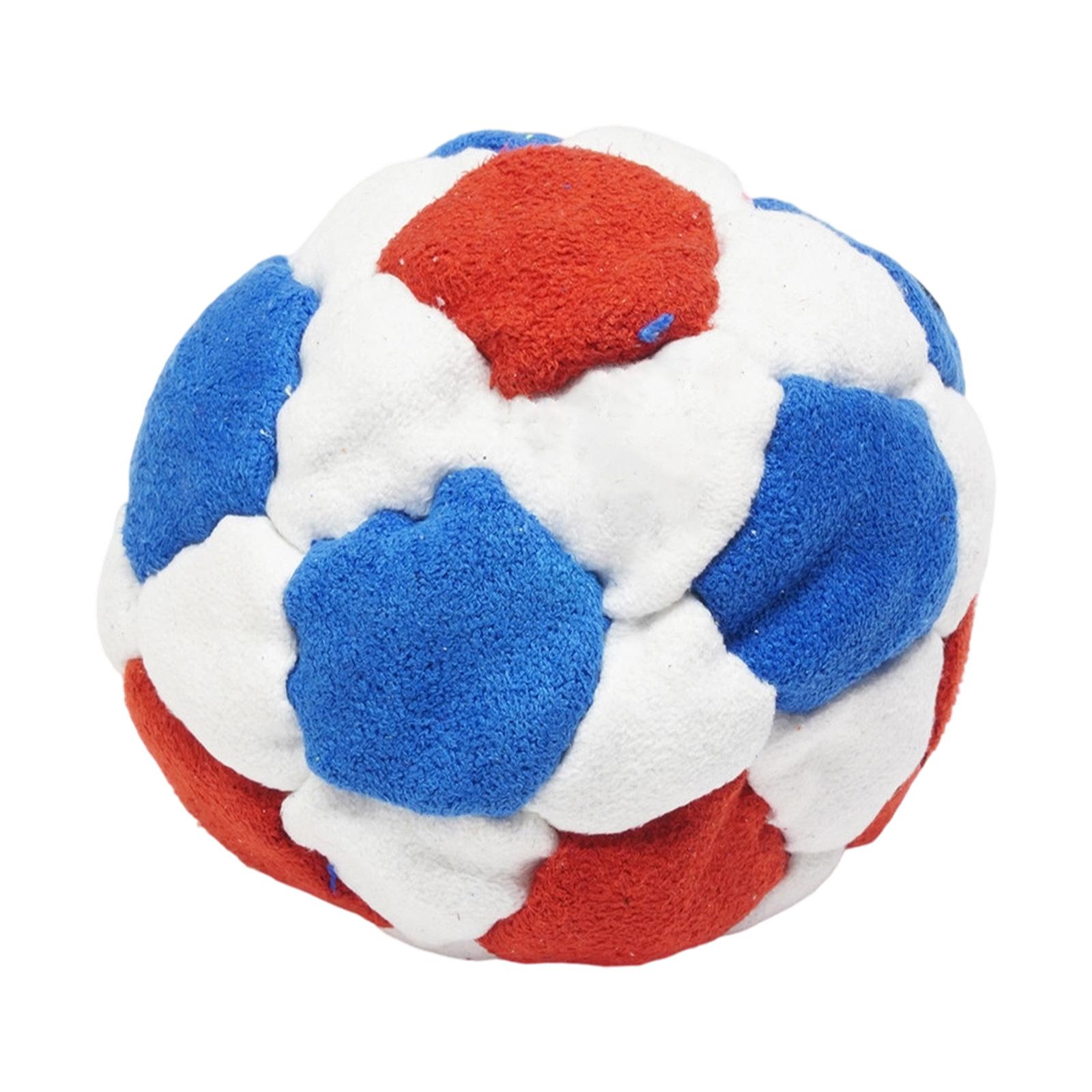 Soft Plush Footbag for Indoor Outdoor Use Durable Fabric Ball for Kicking Tossing and Catching Play Activities One Size
Soft Plush Footbag for Indoor Outdoor Use Durable Fabric Ball for Kicking Tossing and Catching Play Activities One Size
