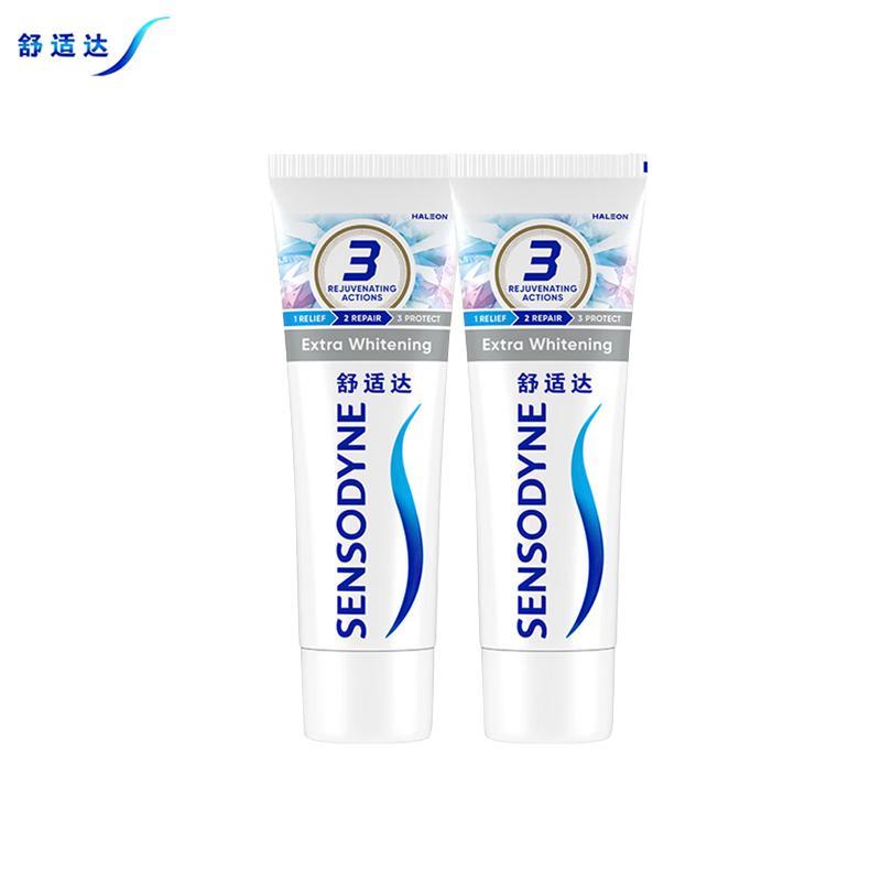 Sensodyne Whitening & Sensitive Toothpaste Twin Pack
Sensodyne Whitening & Sensitive Toothpaste Twin Pack