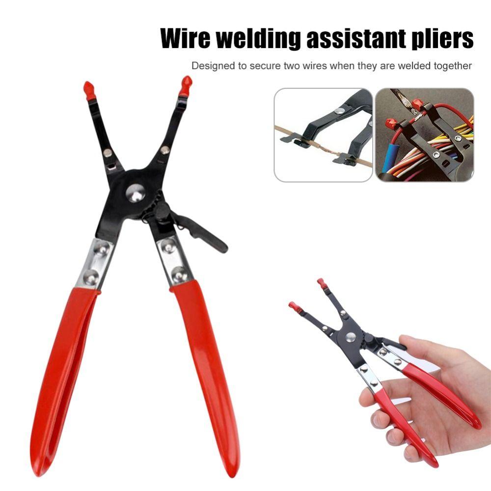 Innovative Soldering Aid Pliers Wire Cutting Welding Clamp Pliers Welding Pliers Garage Tool Soldering Aid Pliers
Innovative Soldering Aid Pliers Wire Cutting Welding Clamp Pliers Welding Pliers Garage Tool Soldering Aid Pliers