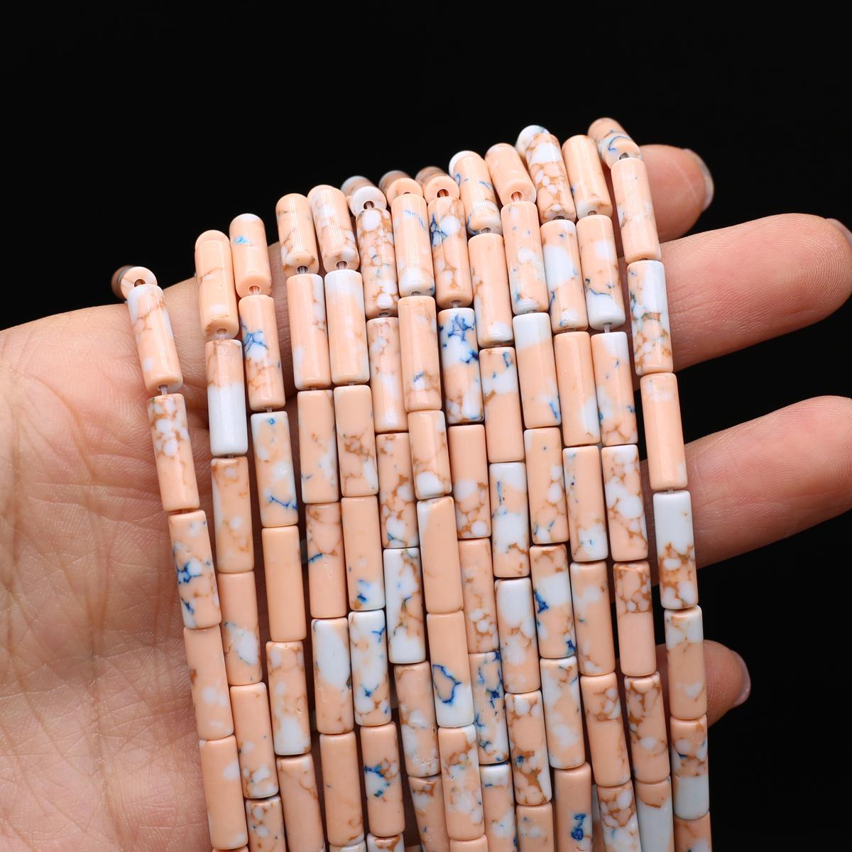 1 нить бусины из натурального камня длинные цилиндрические кристаллы кварца агата свободные бусины-разделители для изготовления ювелирных изделий DIY ожерелье браслет аксессуары 7x13 мм 1Strand/7x13mm
1 нить бусины из натурального камня длинные цилиндрические кристаллы кварца агата свободные бусины-разделители для изготовления ювелирных изделий DIY ожерелье браслет аксессуары 7x13 мм 1Strand/7x13mm