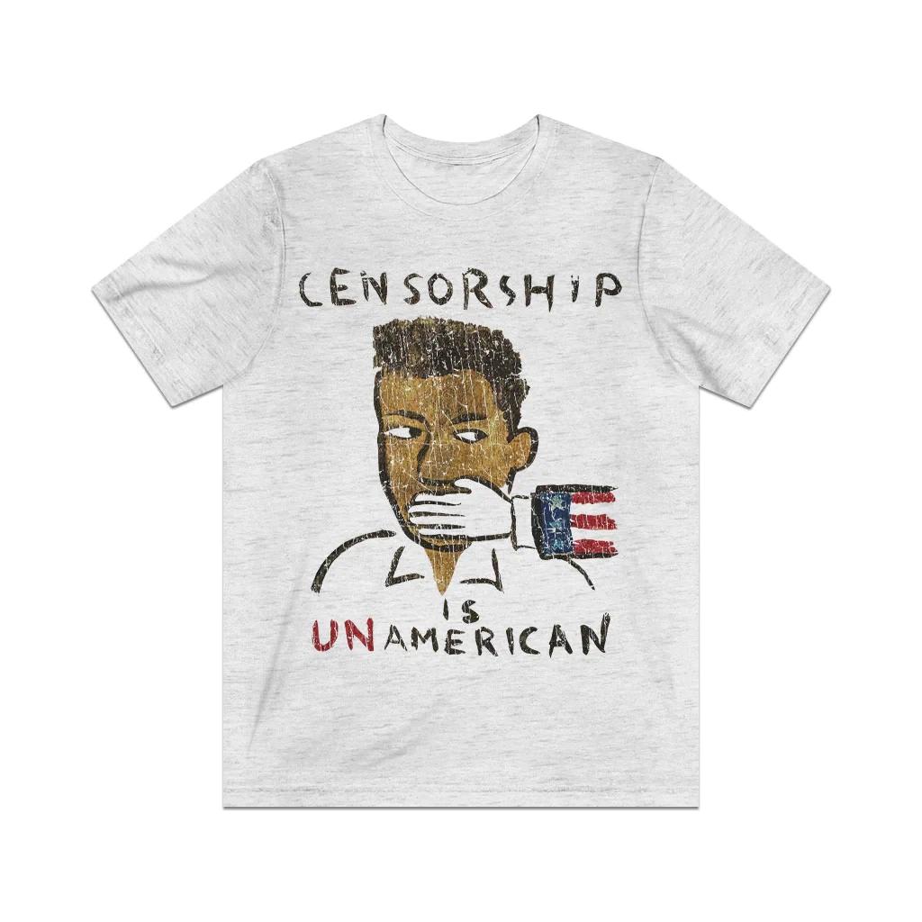 Censorship Is Unamerican 1990 Vintage Men s T shirt L
Censorship Is Unamerican 1990 Vintage Men s T shirt L