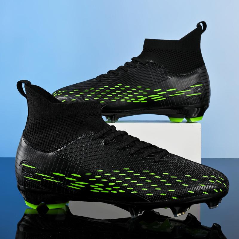 35-45Kids Soccer Shoes Adult Large Fashion Long Nail High Top Football Shoes Football Training Sneakers 35 чёрный
35-45Kids Soccer Shoes Adult Large Fashion Long Nail High Top Football Shoes Football Training Sneakers 35 чёрный