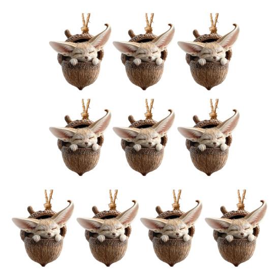 10 Pcs Forest Animal Acorn Ornaments Cozy Forest Christmas Ornament 2D Acrylic Pine Cone Animal Christmas Tree Hanging Ornaments for Home Decor B
10 Pcs Forest Animal Acorn Ornaments Cozy Forest Christmas Ornament 2D Acrylic Pine Cone Animal Christmas Tree Hanging Ornaments for Home Decor B