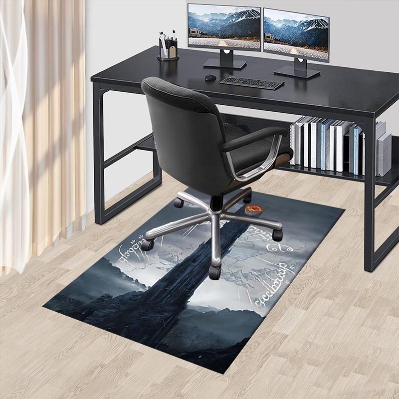 Eye of Sauron,Mordor Polyester Office Carpet Chair Mats, Home Decor Dormitory Floor Protector with Anti-Skid Backing, Large Area Coverage,Ch 60cm by 90cm
Eye of Sauron,Mordor Polyester Office Carpet Chair Mats, Home Decor Dormitory Floor Protector with Anti-Skid Backing, Large Area Coverage,Ch 60cm by 90cm