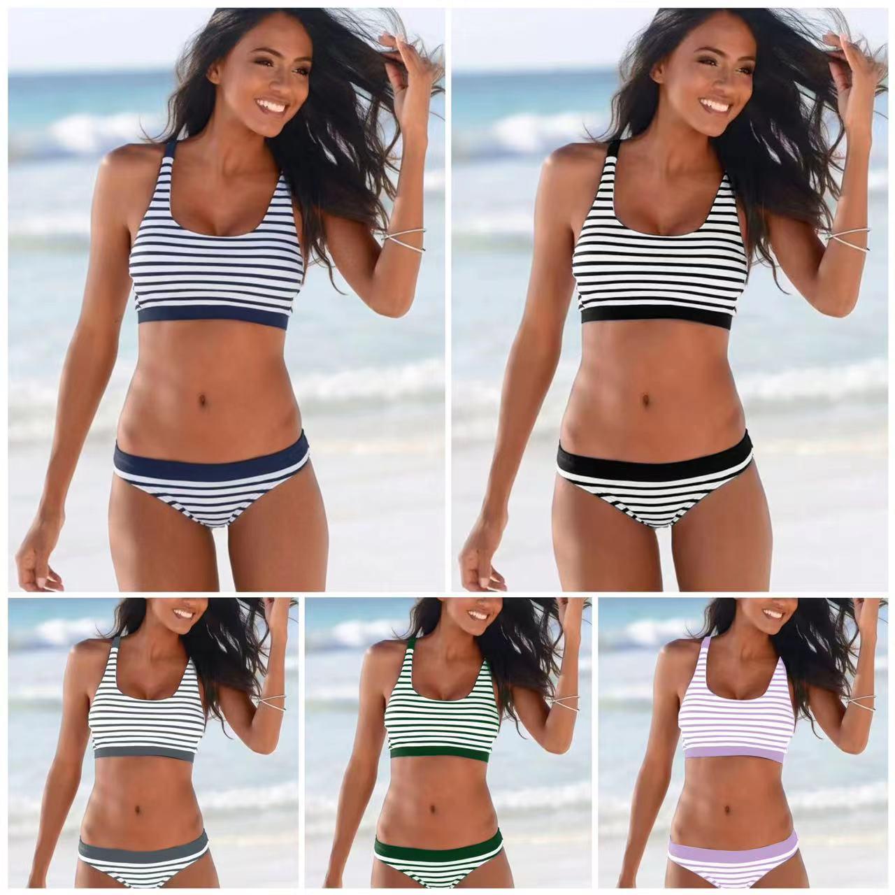 2025 European & American Women s Striped Solid Color Criss-Cross Multi-String Bikini Small
2025 European & American Women s Striped Solid Color Criss-Cross Multi-String Bikini Small
