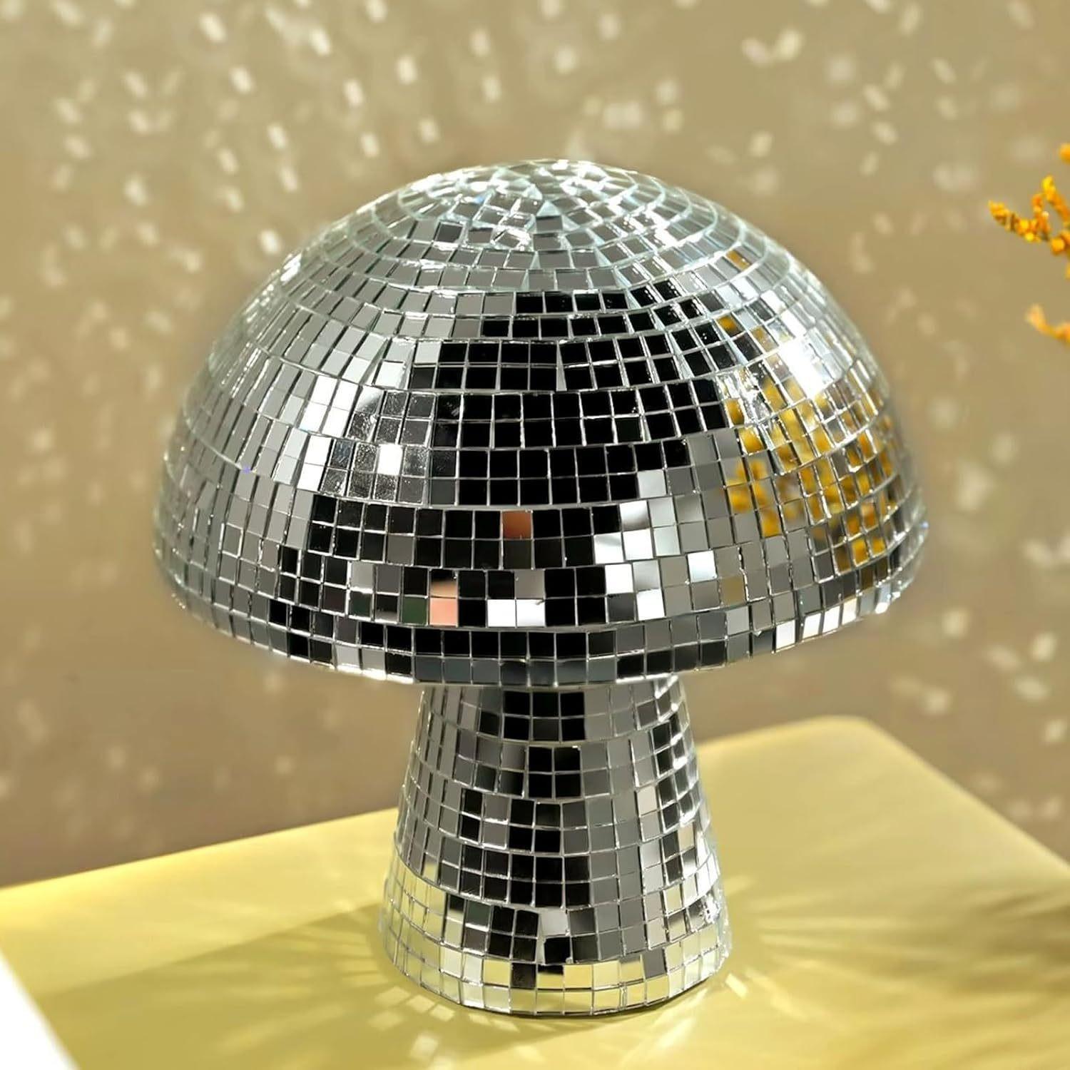 Handmade Disco Ball Mirror Glass Mushroom Brick - New Arrival серебряный
Handmade Disco Ball Mirror Glass Mushroom Brick - New Arrival серебряный